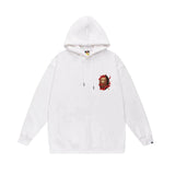 Bape Hoodie 2024Autumn and Winter New Japanese Fashion Brand Pullover plus Size Loose Hoodie Male and Female Couples Wear Teen Fashion Brand Sweater-CY