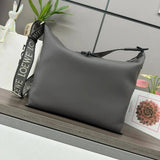 LOEWE Backpack Top version 【Premium Version Original Leather】2022New Men's Bag Soft Smooth Cow Leather and Figured Cloth Cubi Handbag Men's Lunch Box Bag Crossbody Bag Shoulder Bag Messenger Bag Can Be Put13Inch Computer Bag Large Capacity Travel Bag LOEW