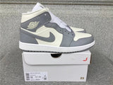 Air Jordan 1 Mid shoes New All-Match Trendy Men's Casual Sports Shoes