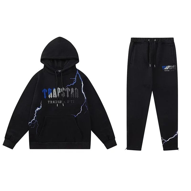 Trapstar Hoodie Autumn and Winter Fashion All-Matching Suit