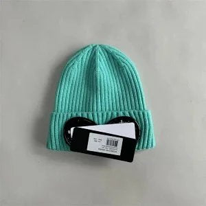 CP Company Hat New Rib CP Hat Glasses Autumn and Winter Knitted Hat Men and Women Outdoor Keep Warm Couple WINTER Eye Protection Warm