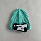 CP Company Hat New Rib CP Hat Glasses Autumn and Winter Knitted Hat Men and Women Outdoor Keep Warm Couple WINTER Eye Protection Warm