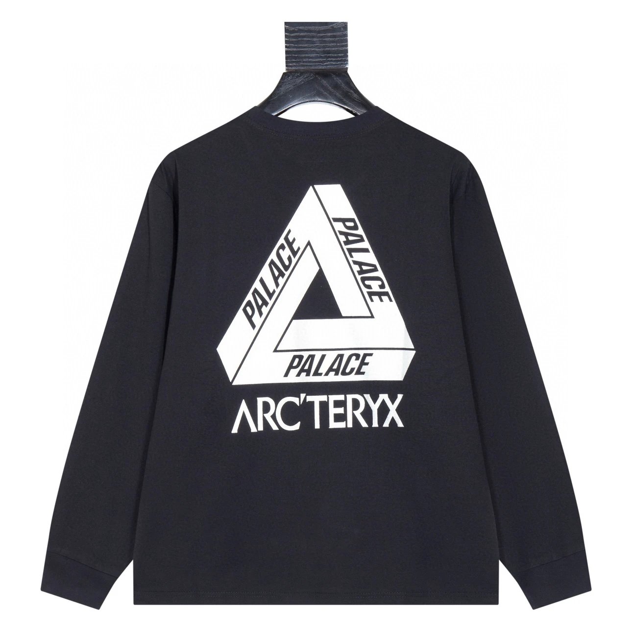 Arc'teryx Hoodie Top Version Counter Same Style Heavy Cotton Long Sleeve T Men's Loose Bottoming Shirt2024New Summer