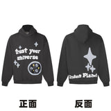 Broken Planet Market Hoodie American Fashion Brand Hip Hop Letters Printing plus Velvet Couple Models All-Match Hoodie-CY
