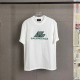 Balenciaga T-shirt 3D Chest Letter Pattern Glue logo round Neck Short Sleeve25ss New pure cotton T Unisex T-Shirt OS Loose Fit Base Shirt Top Half Sleeve T-Shirt