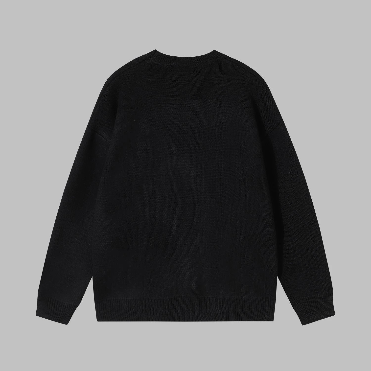 Balenciaga Sweater Classic Lock Button Round Neck Sweater Long Sleeve Pullover Unisex Thickened OS Loose Fit Top Versatile Casual Jacket Lazy Style