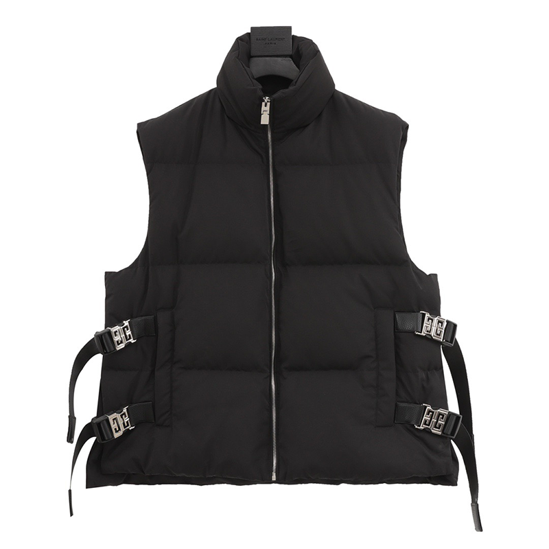 Givenchy Down Jacket Vest4G Buckle down Vest for Men and Women