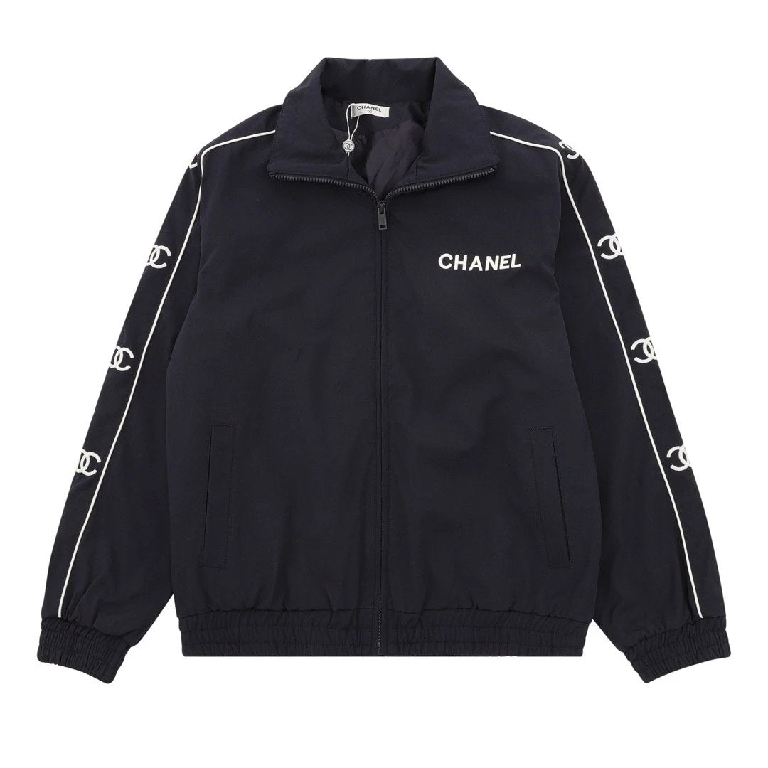 Chanel Jackets High Edition/Embroidered Slogan Vintage Zipper Trench Coat
Size:XS-L