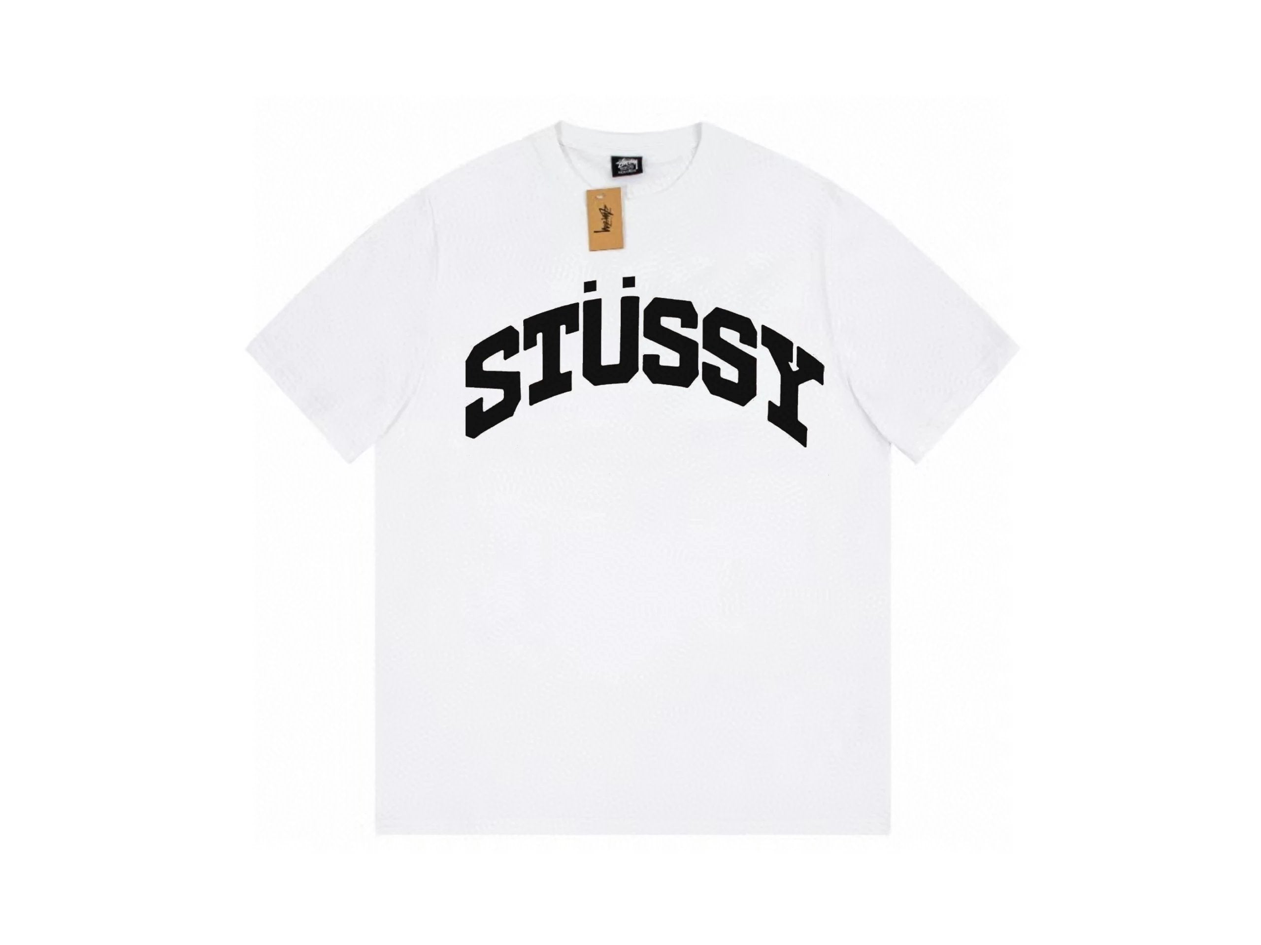 Stussy T-shirt Top Version Maychao2023Joint Fashion Brand Printing Loose Men's and Women's Same High Street Short Sleeve T T-shirt