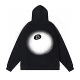 Stussy Hoodie Original Label Delivery2023New Classic Printing Black8Sweater STU World Tour tu Western Youth Pullover