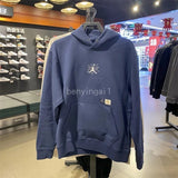 Nike Men's and Women's Spring and Autumn New Basketball Sports Terry Hooded Pullover Sweater DO4083