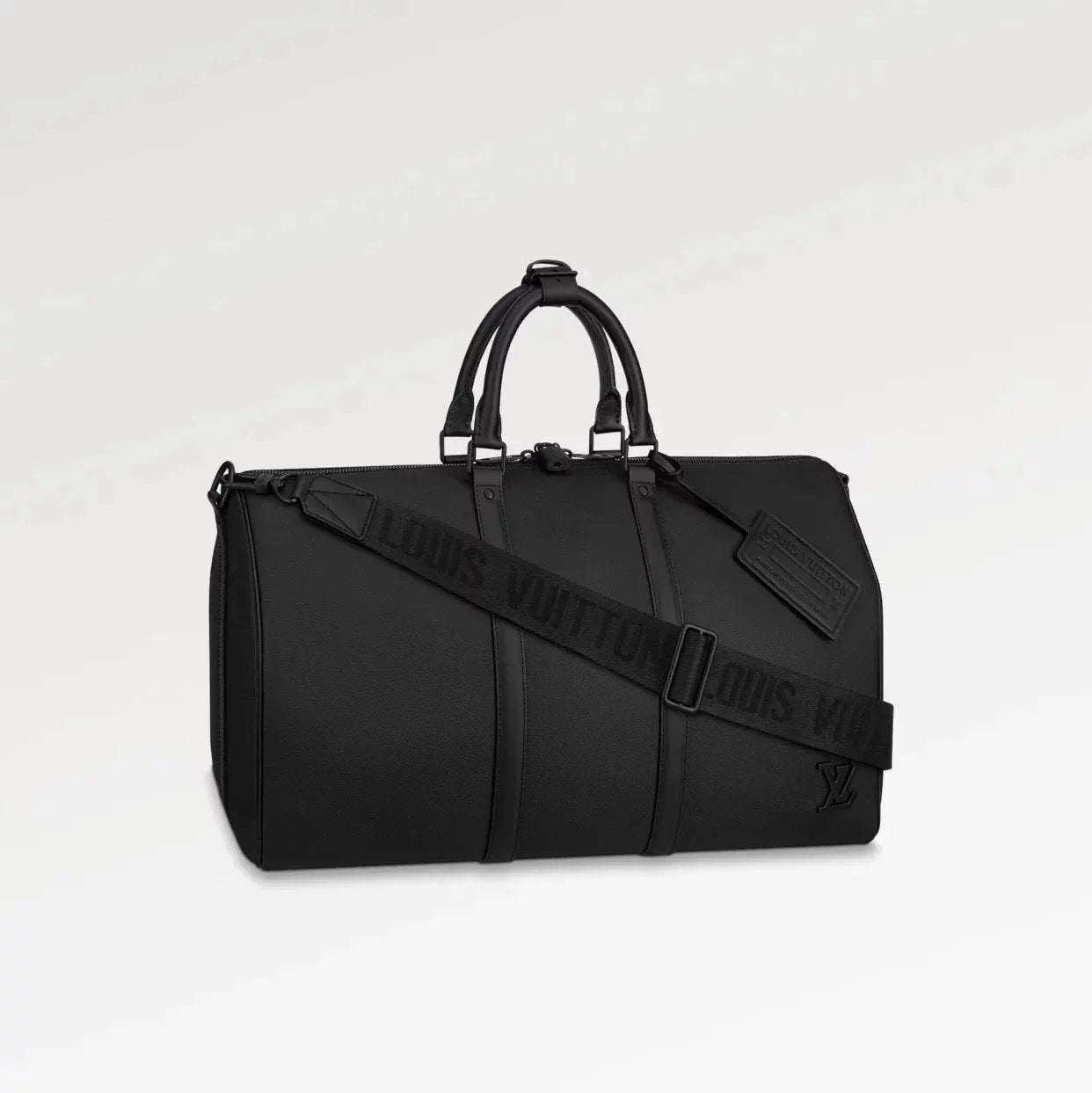 Louis Vuitton LV Travel Bag Top version M21536M214202023New Lychee Pattern Cowhide Men Keepal50Travel Bag Men's One-Shoulder Portable Travel Bag