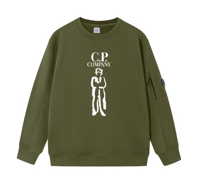 CP Company Hoodie Casual Loose round Neck Lens Pullover Sweater