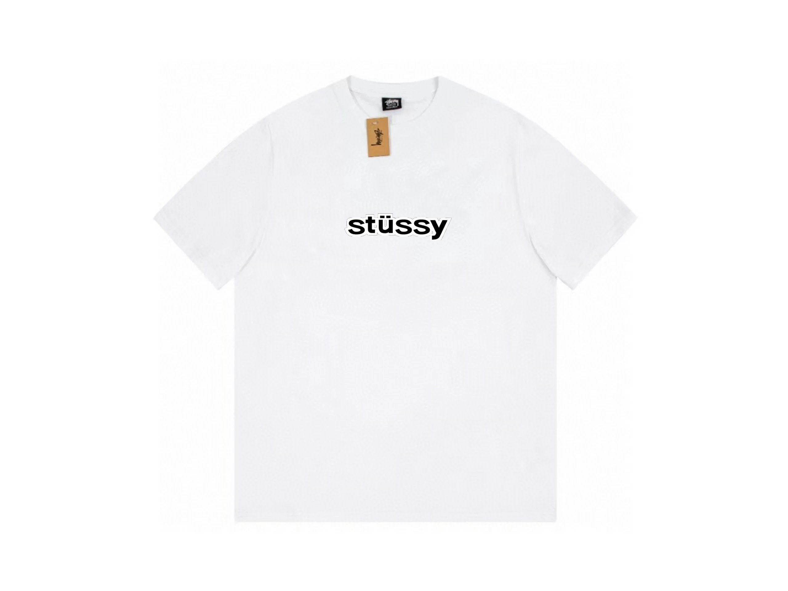 Stussy T-shirt Top Version Maychao2023Joint Fashion Brand Printing Loose Men's and Women's Same High Street Short Sleeve T T-shirt