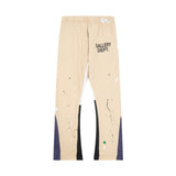 Gallery Dept Sweatpants Classic Hand-Painted Paint-Splashing Style Graffiti Printed Stitching Cotton Sweat Pants Men's Casual Trousers-CY