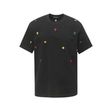 Chrome Hearts T-shirt Printed Top logo round Neck Short Sleeve25ss New Pure Cotton Unisex Style T T-shirt OS Loose Fit Base Shirt Top Half Sleeve T-Shirt