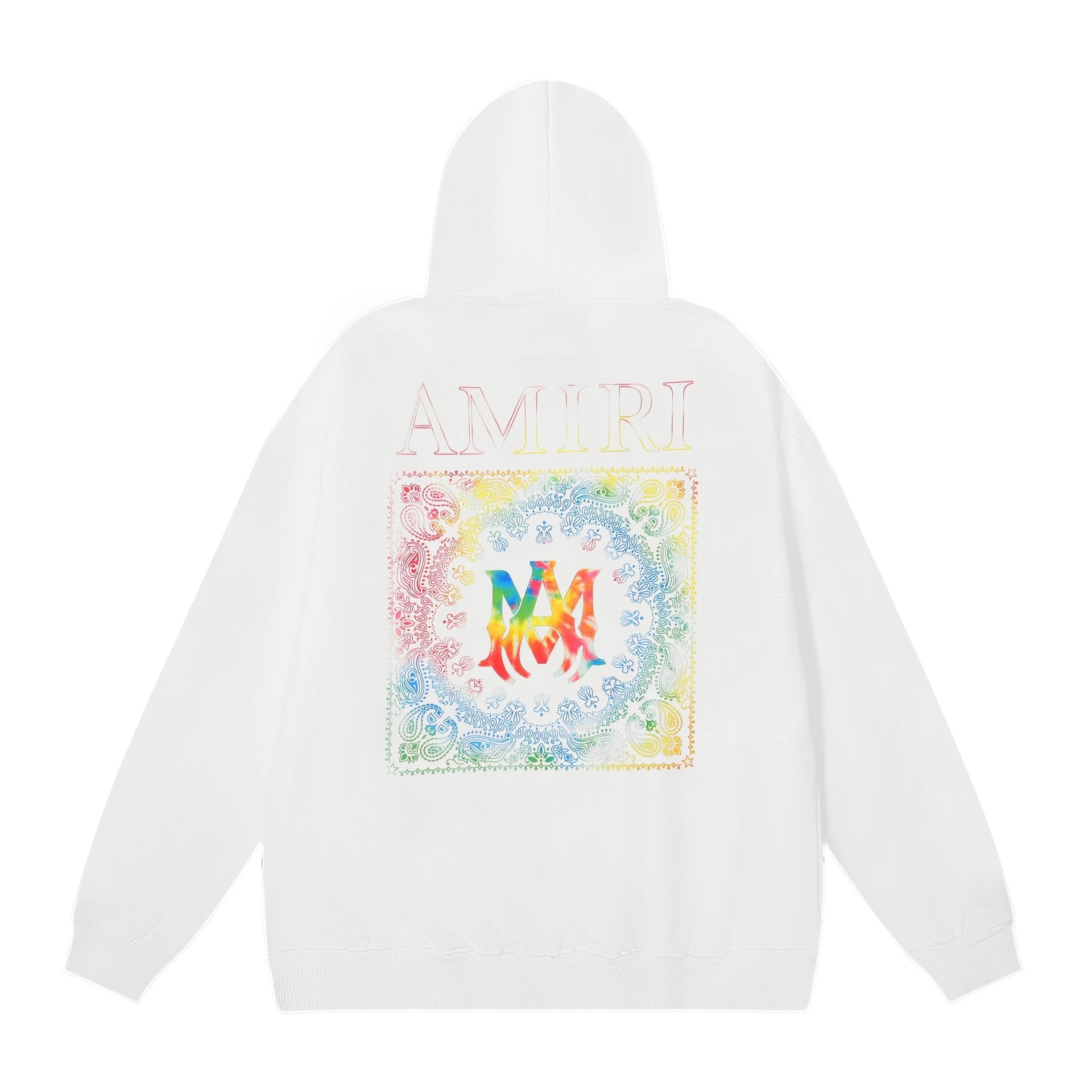 Amiri Hoodie 2023Autumn and Winter New Colorful Pattern Letters Printed Hoodie Men and Women Same Style