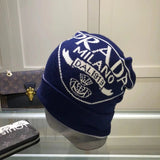 PRADA Hat Fashion Trend Woolen Cap