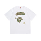 Bape T-shirt Fashion Brand Simple Fashion All-Matching T T-shirt DD