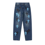 Chrome Hearts Jeans New Fashion All-Match Jeans