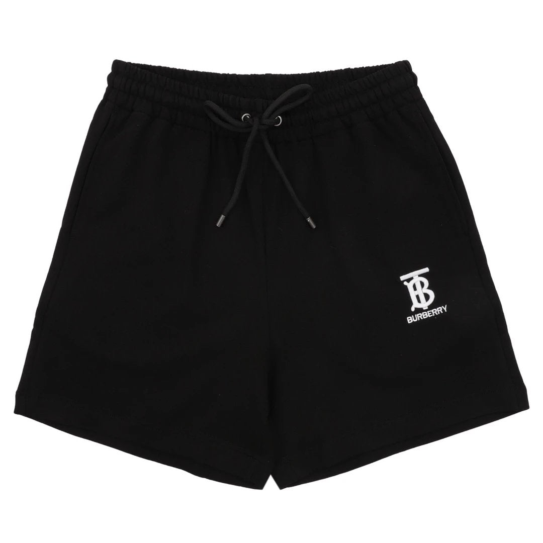 Burberry Shorts Previous version TB Embroidery logo Five-point Shorts25ss New Drawstring Casual Summer Pants5Two-in-One Casual Sweatpants for Men and Women, Pure Cotton Joggers