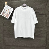 Louis Vuitton LV T-shirt Half-body Four-leaf Flower Small Embroidery logo round Neck Short Sleeve25ss New pure cotton T Unisex T-Shirt OS Loose Fit Base Shirt Top Half Sleeve T-Shirt