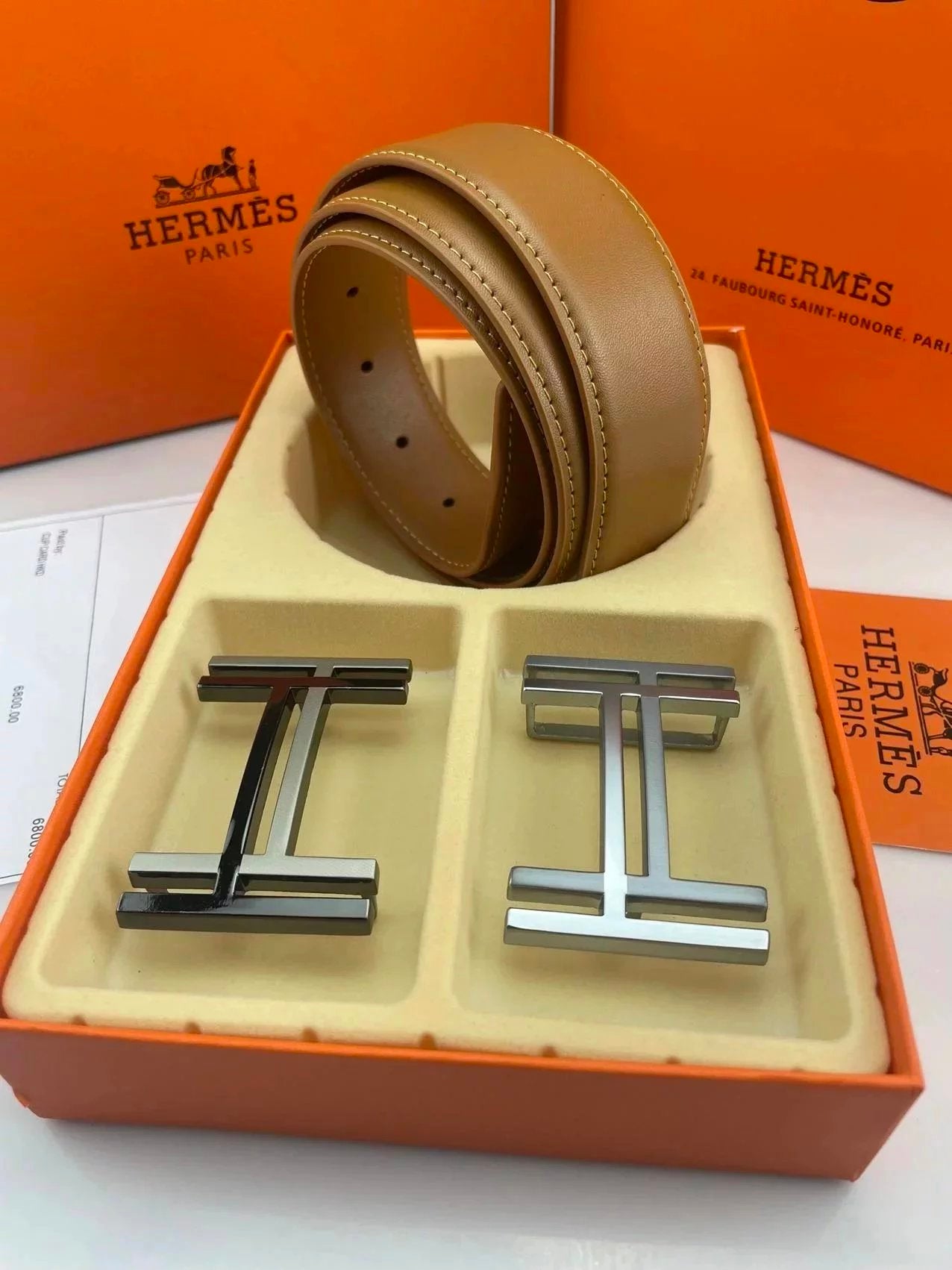 Hermes Belt Fashion Business Light Luxury Casual Belt