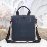 Hermes men's bag Top version Can Support Counter Comparison Genuine Goods Quality Men's Bag Business Briefcase Computer Bag Messenger Bag Shoulder Bag Handbag Handbag