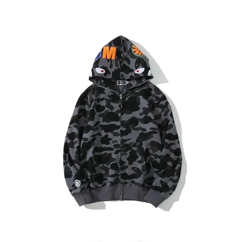 Bape Hoodie Trendy Fashion Sweater Coat