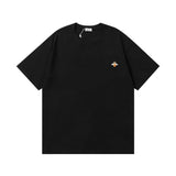 Dior T-shirt Bee Embroidery logo round Neck Short Sleeve25ss New Pure Cotton Unisex Style T T-shirt OS Loose Fit Base Shirt Short Sleeve T-Shirt Top