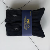 Ralph Lauren Sock Embroidered Socks Towel Bottom Classic Long Tube Casual Socks