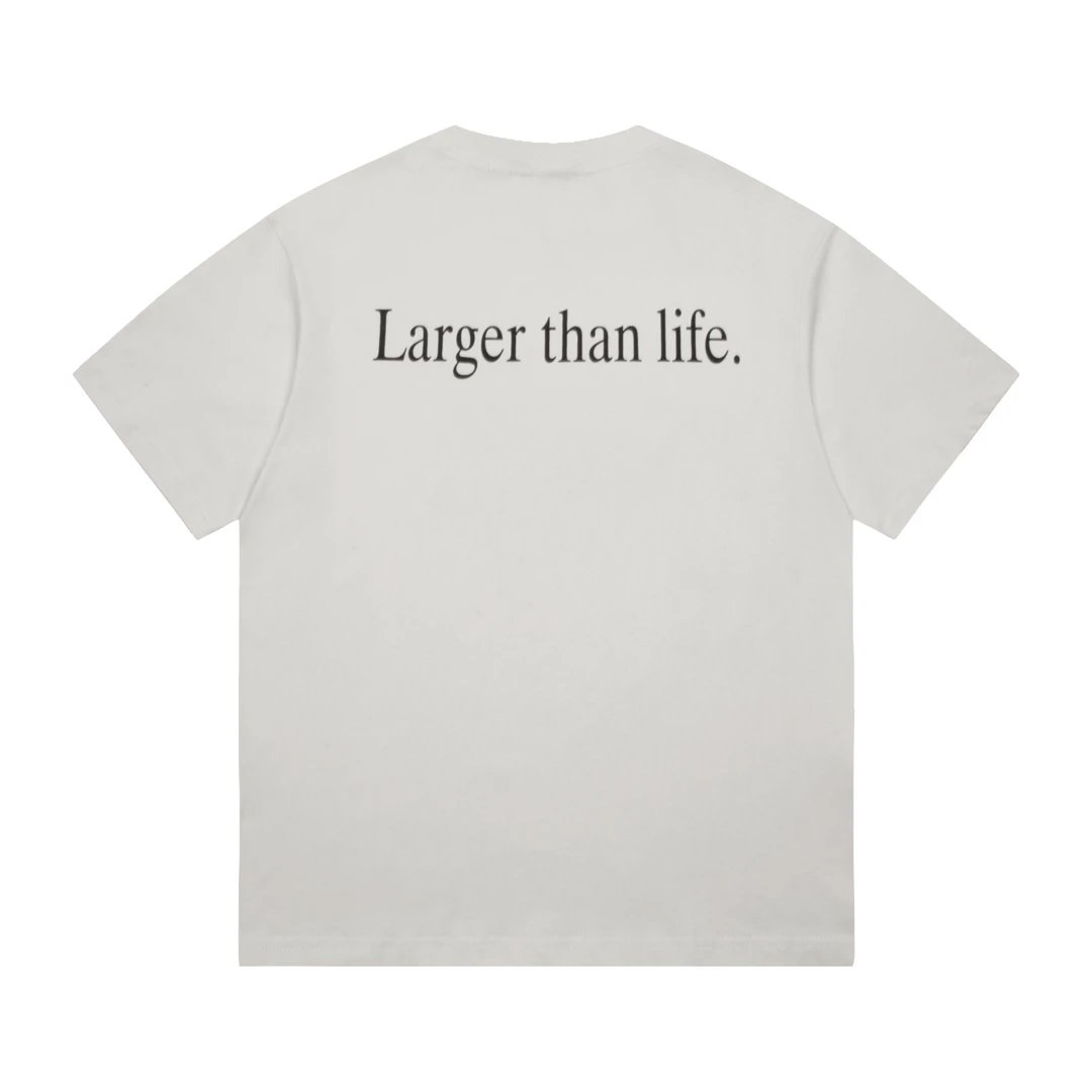 Balenciaga T-shirt Chest Pocket Bag Pattern logo round Neck Short Sleeve25ss New pure cotton T Unisex T-Shirt OS Drop Shoulder Style Base Shirt Top T-Shirt Half Sleeve