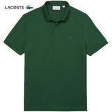 Lacoste T-shirtTop Version Men's Business Commute Classic Solid Color Casual Lapel Short Sleeve POLO Shirt