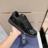 Dior Shoes Men's Shoes2024New Sports Casual Shoes Classic Low-Top Women's Shoes Lace up round Toe Couple Sneakers