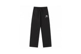Balenciaga Sweatpants Double B English Embroidered Straight Sweatpants Sports Pants Autumn Unisex Long Pants Drawstring Winter Loose Plus Size Casual Pants High Waist Solid Color