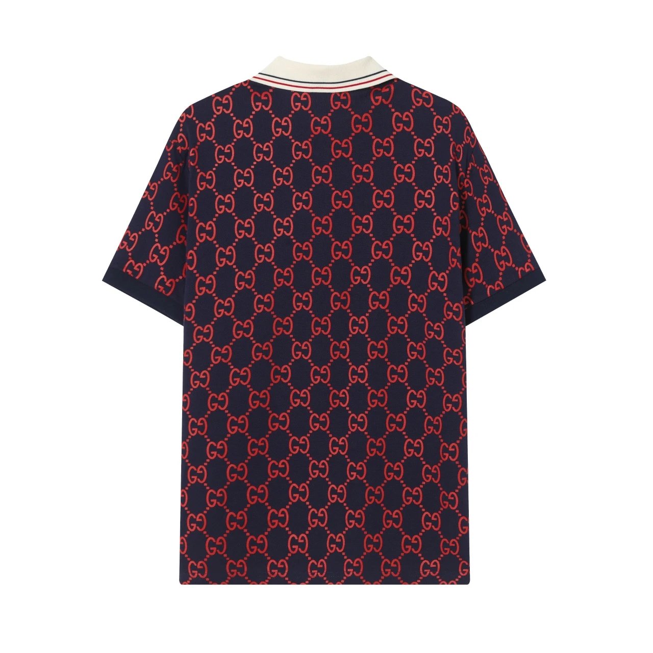Gucci T-shirt Double GG Old Flower 3D Full Print POLO Shirt Lapel Short Sleeve25ss New Unisex Summer Short Sleeve OS Loose T Business Half Sleeve Shirt Plus Size T-Shirt