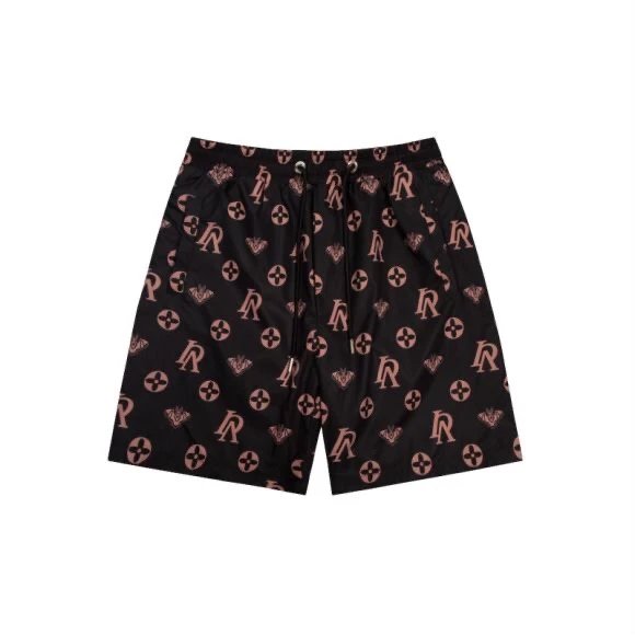 Louis Vuitton LV Shorts Full Print Inner Mesh Beach Shorts Five-Point Shorts os Loose Quick-Dry Unisex Casual Trendy Brand Big Shorts25ss New Product5Pants