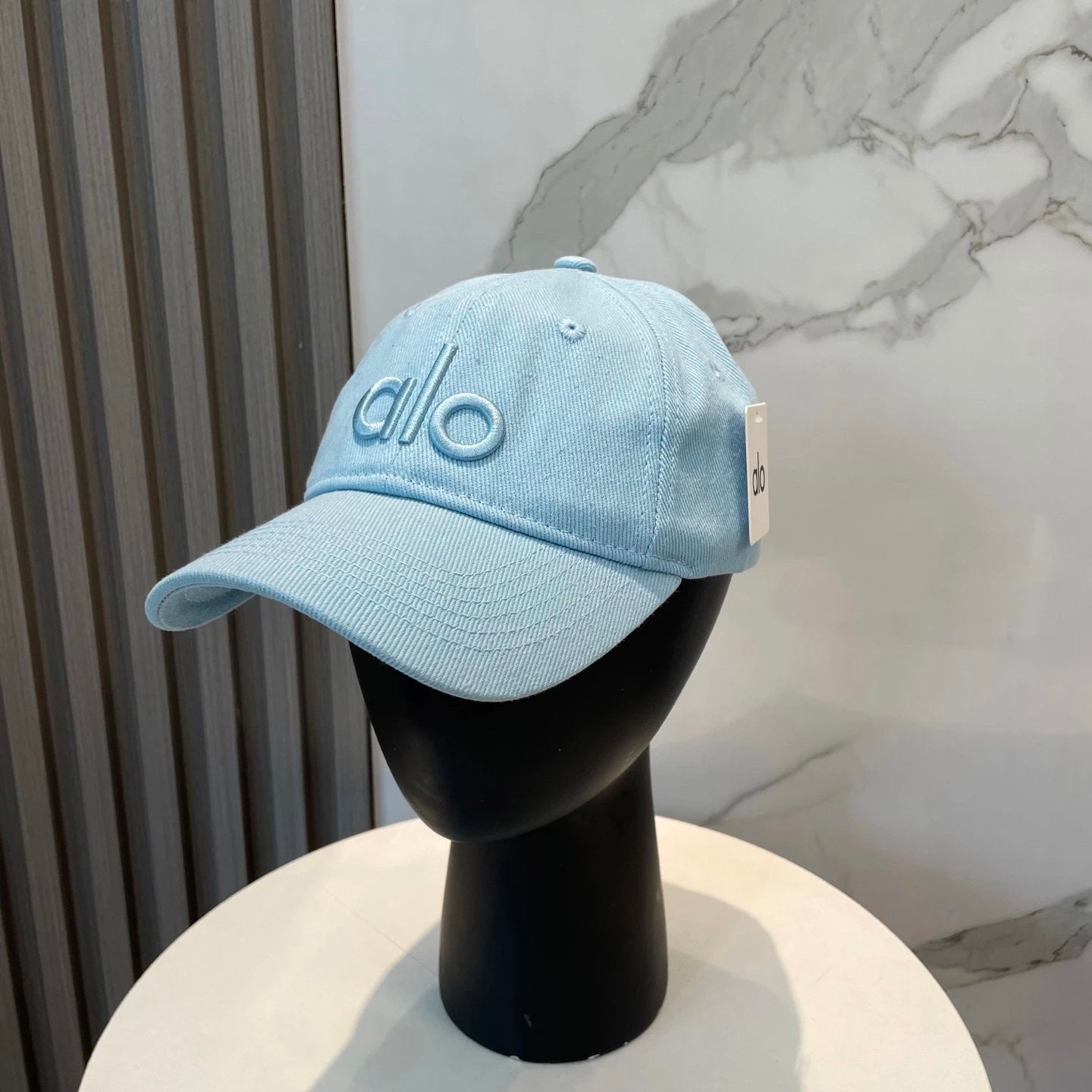 Alo Yoga Hat Letter Embroidery logo Baseball Cap Sunshade Sun Protection Duckbill Cap Slimming Face Curved Brim Versatile Large Head Circumference Sports Hat Unisex Couple Style