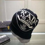 PRADA Hat Fashion Trend Woolen Cap