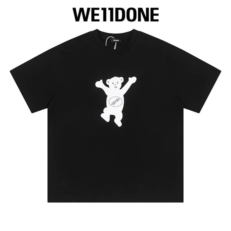 We11done T-shirt Top Spring and Summer New Large Letter Bullet Screen LOGO Simple Short Sleeve T T-shirt Loose Fashion Brand
