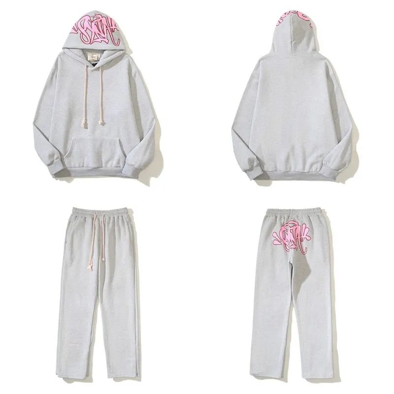 Syna World Hoodie Drill Fashionset-007Fashion Brand Fashion Sweater Suit Sweatpants