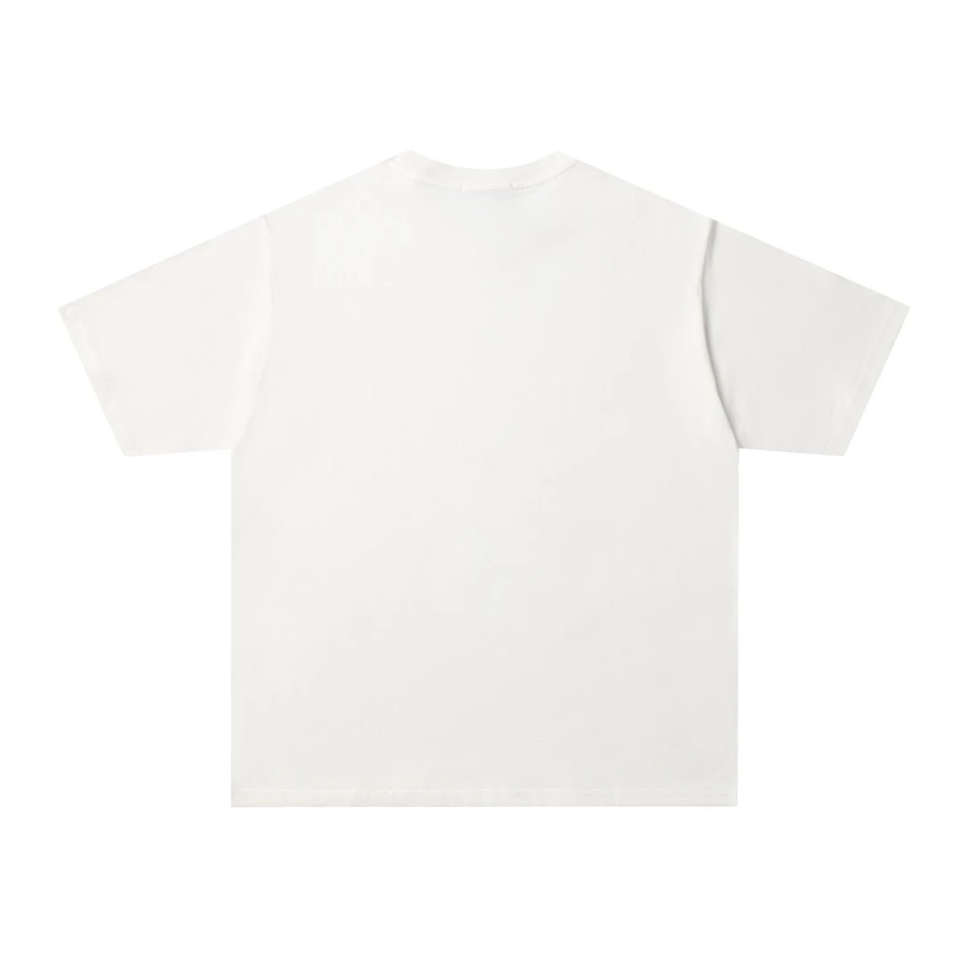 PRADA T-shirt Classic Collar Triangle Logo Small Logo logo round Neck Short Sleeve25ss New Pure Cotton Unisex Style T T-shirt OS Loose Fit Base Shirt Half Sleeve T-Shirt Top Half Sleeve