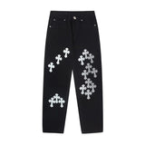 Chrome Hearts Jeans New Fashion All-Match Jeans