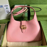 Gucci Women's Bag Top version 【Genuine Goods Original Leather】2022New Cosmogonie Series Underarm Bag New Aphrodite Underarm Bag Xiaohongshu Recommended New Underarm Bag Hobo Bag Shoulder Messenger Bag Portable Women's Bag Genuine Leather Bag726274