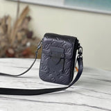 Louis Vuitton LV Men's Bag Top version 2022Latest slockverticawearabl Wallet Men's Mobile Phone Bag Shoulder Messenger Bag Men's Bag Small Square Bag Small Shoulder Bag