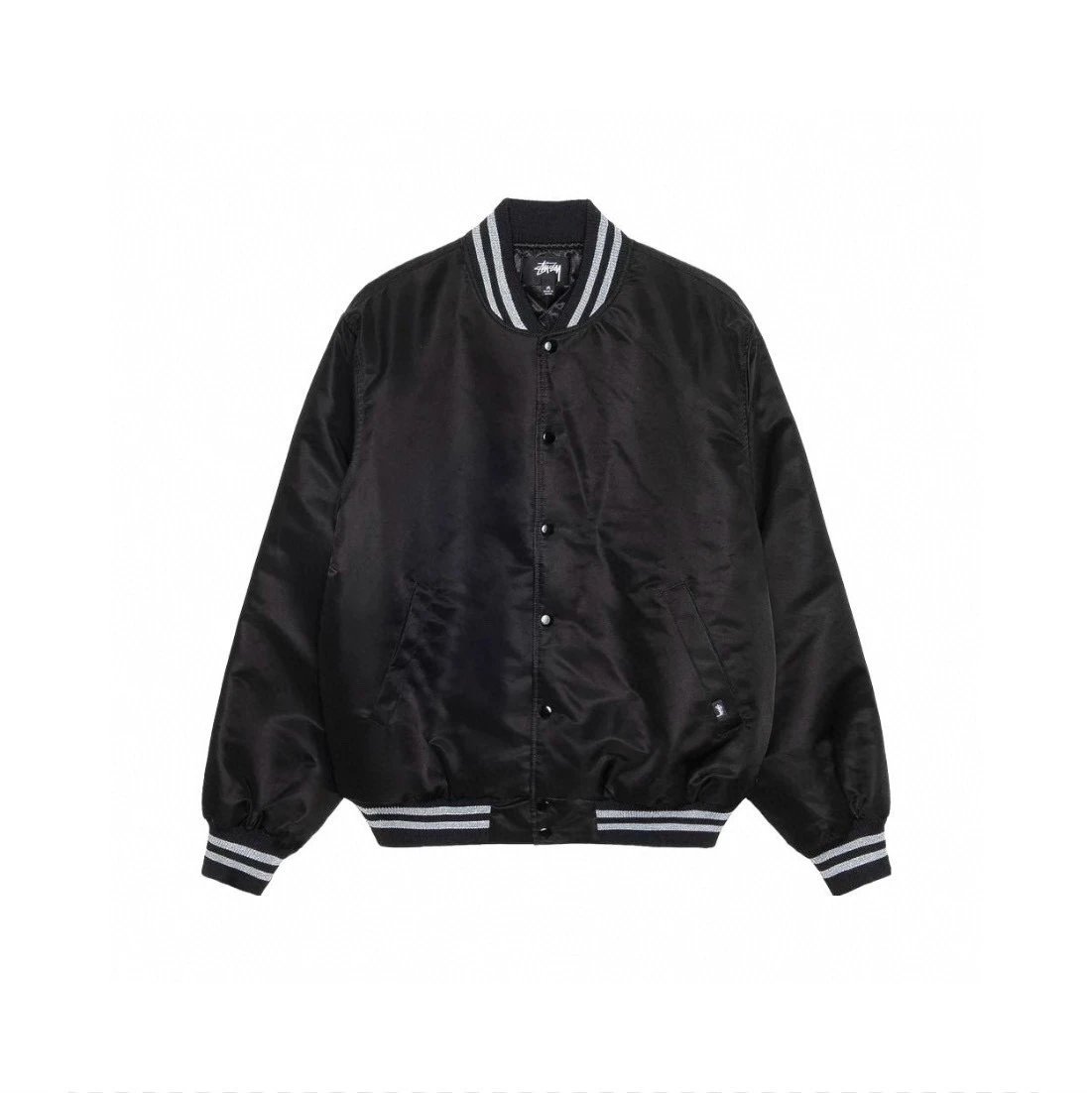 Stussy Jackets Top Version Sequin Dice Quilted Baseball Uniform Jacket Men and Women Fall Winter Coat Tide