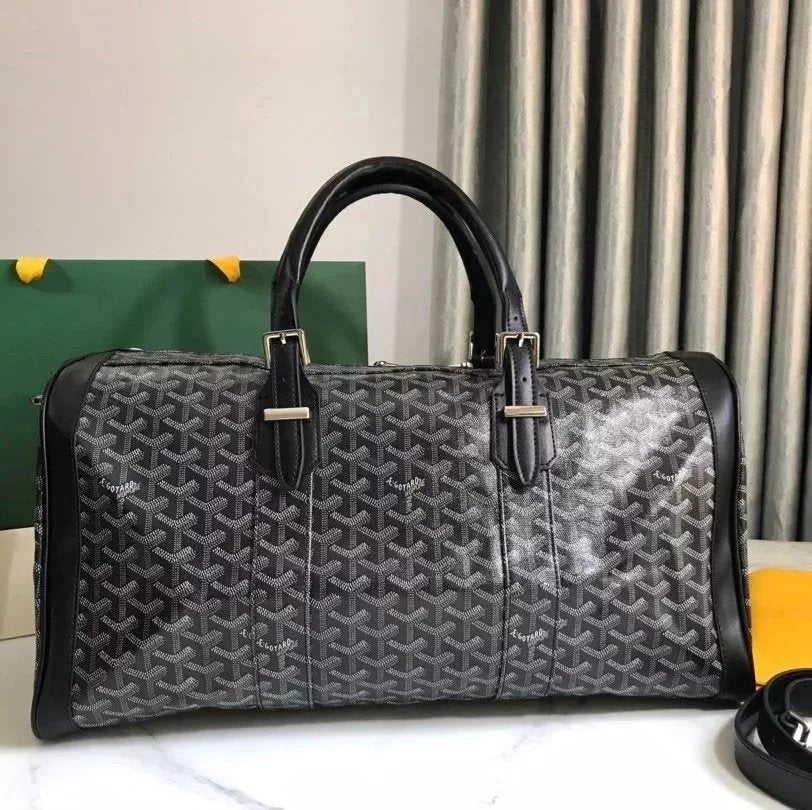 Goyard Bag Top version New Product Boeing Travel Bag Gym Bag Travel Business Trip Luggage Bag Travel Bag Large Capacity Bag Elegant Handbag Men's and Women's Bags50cm45cm Travel Bag Travel Bag Travel Bag