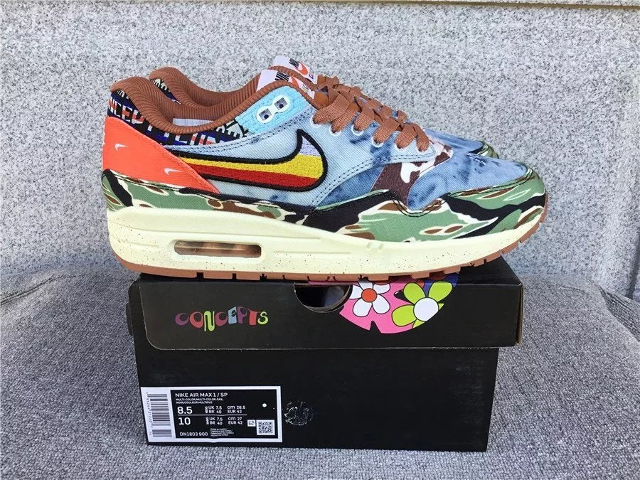 Nike Air Max 1 shoes New All-Match Trendy Men's Casual Sports Shoes