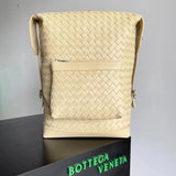 Bottega Veneta Men's Bag Top version 【Original Surrogate Shopping Edition】New Woven Backpack Baby Dish Home New Men's Backpack Hiking Backpack b Imported Sheepskin Two-in-One Detachable Backpack Mother Bag Men's Backpack Travel Bag