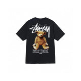 Stussy T-shirt Top Version Fashion Brand Plush Dice Summer Men's and Women's Same Style Short Sleeve T T-shirt